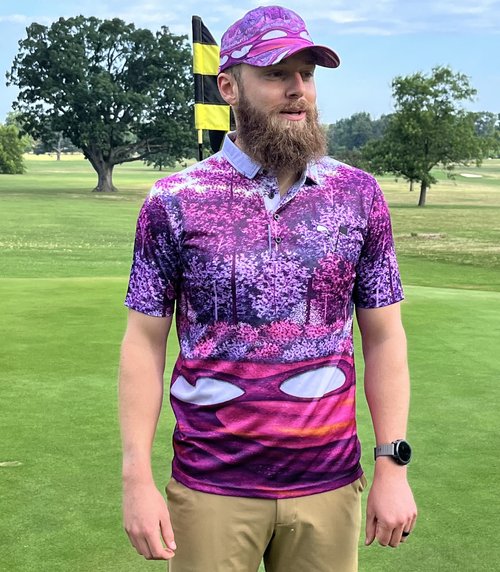 Magenta Master Dri-Fit Polo Shirt